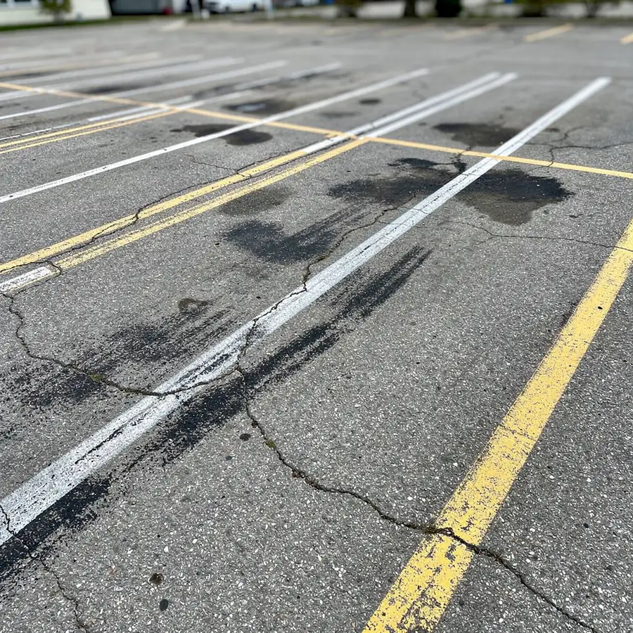 Ghost lines showing through black paint